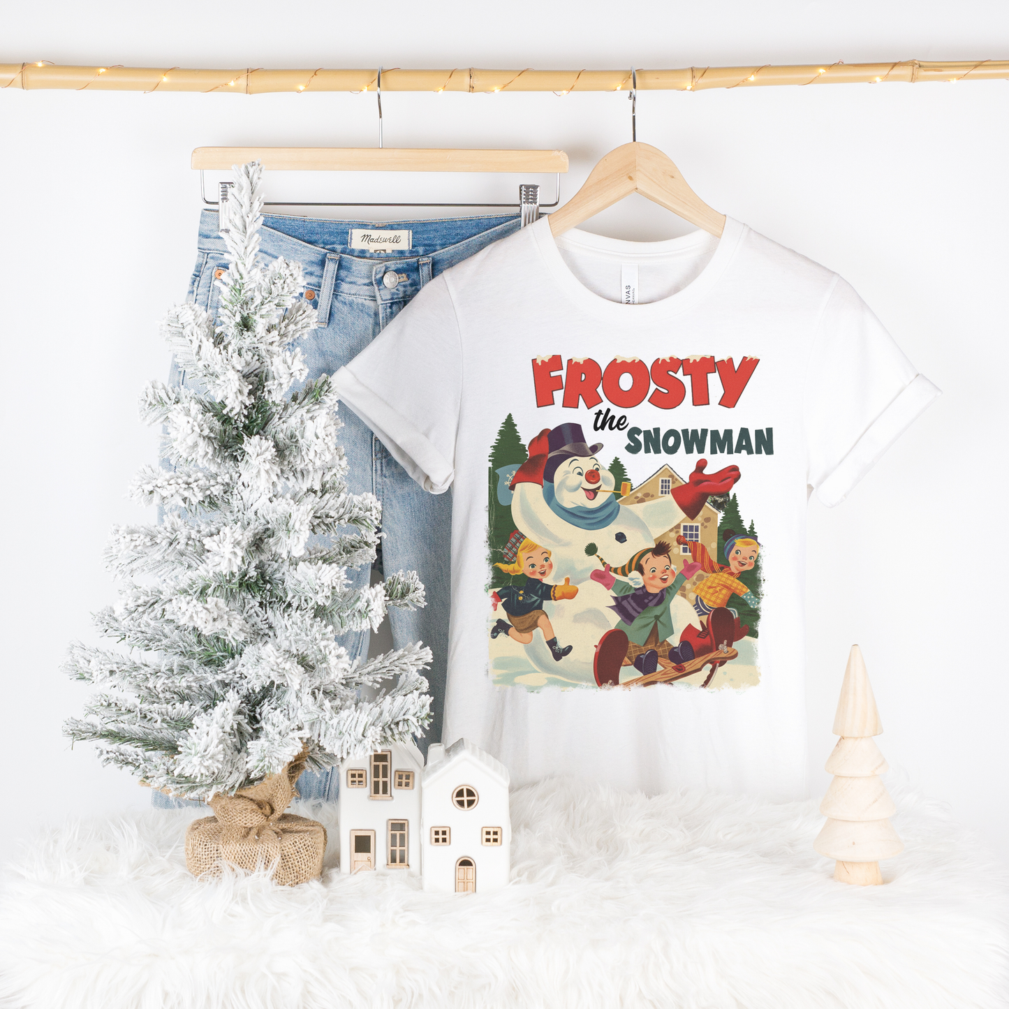 VINTAGE FROSTY THE SNOWMAN CHRISTMAS TEE