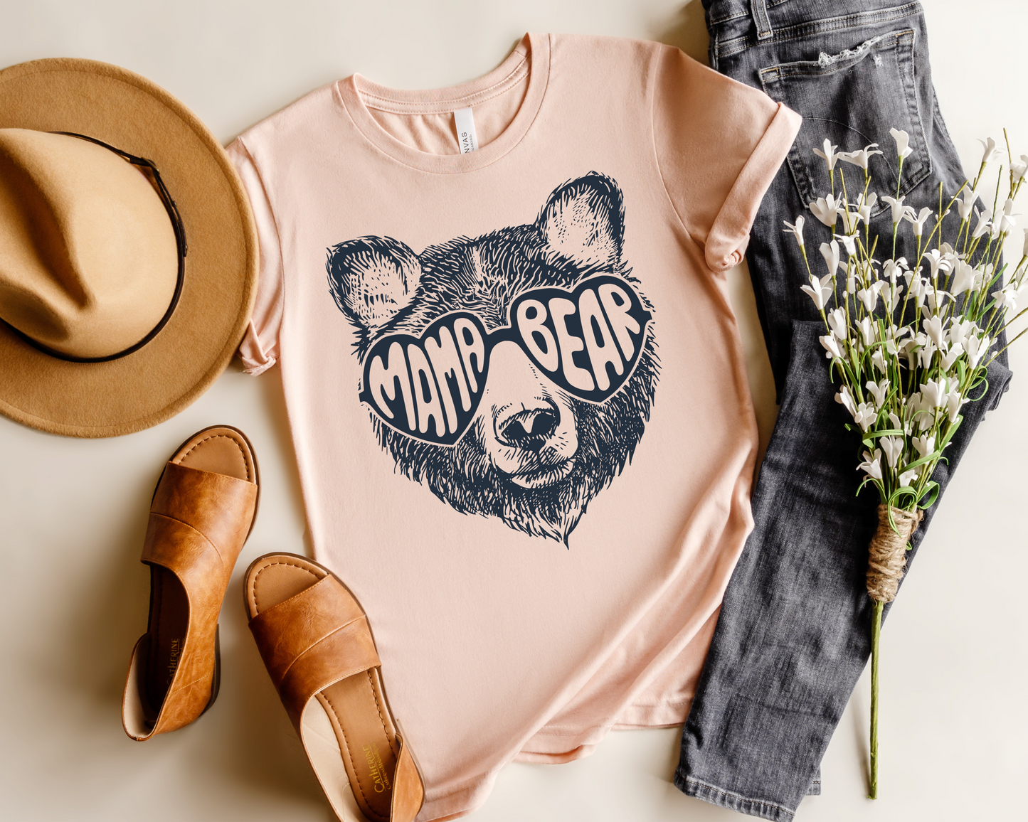 MAMA BEAR GRAPHIC TEE
