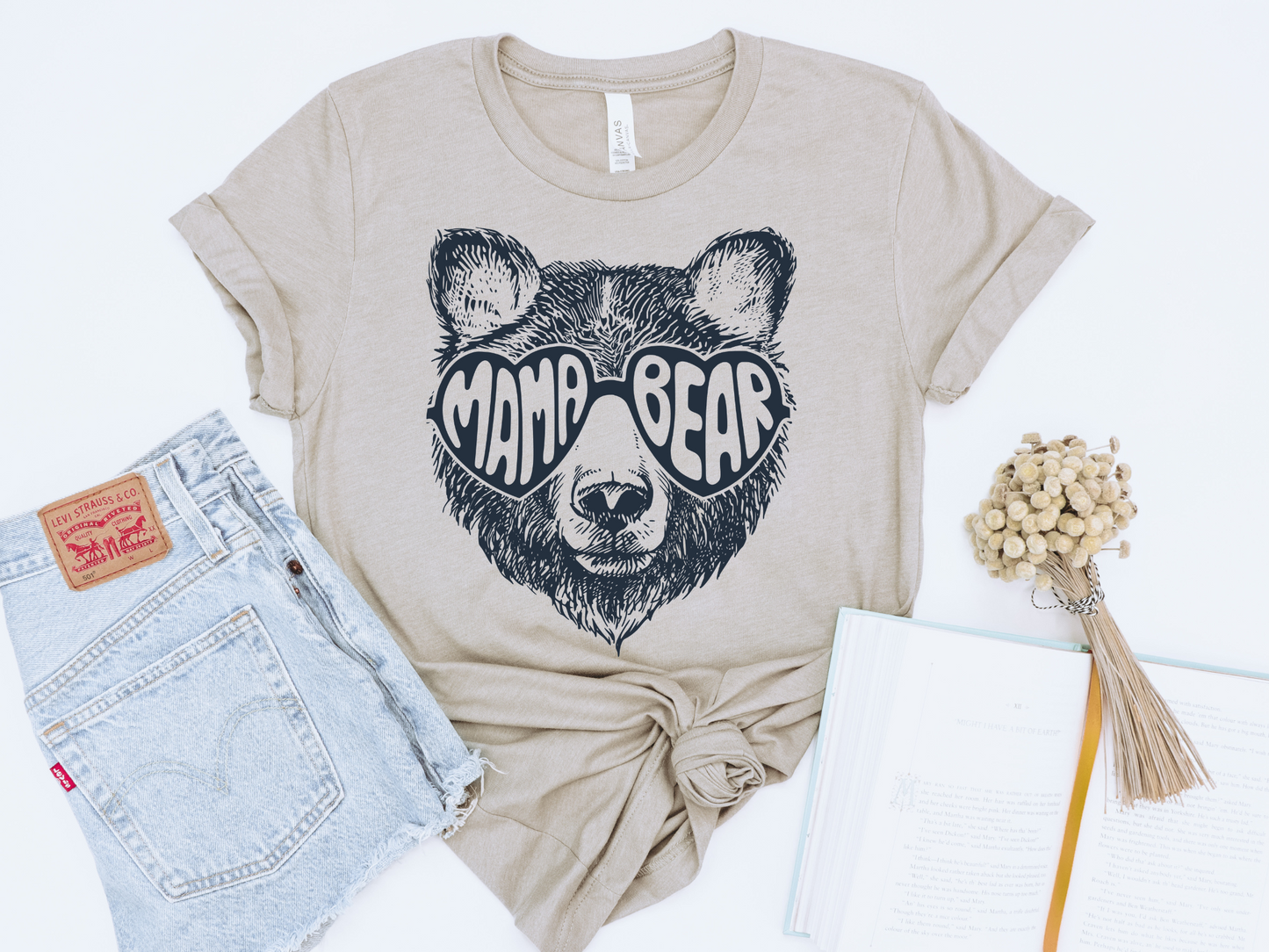 MAMA BEAR GRAPHIC TEE