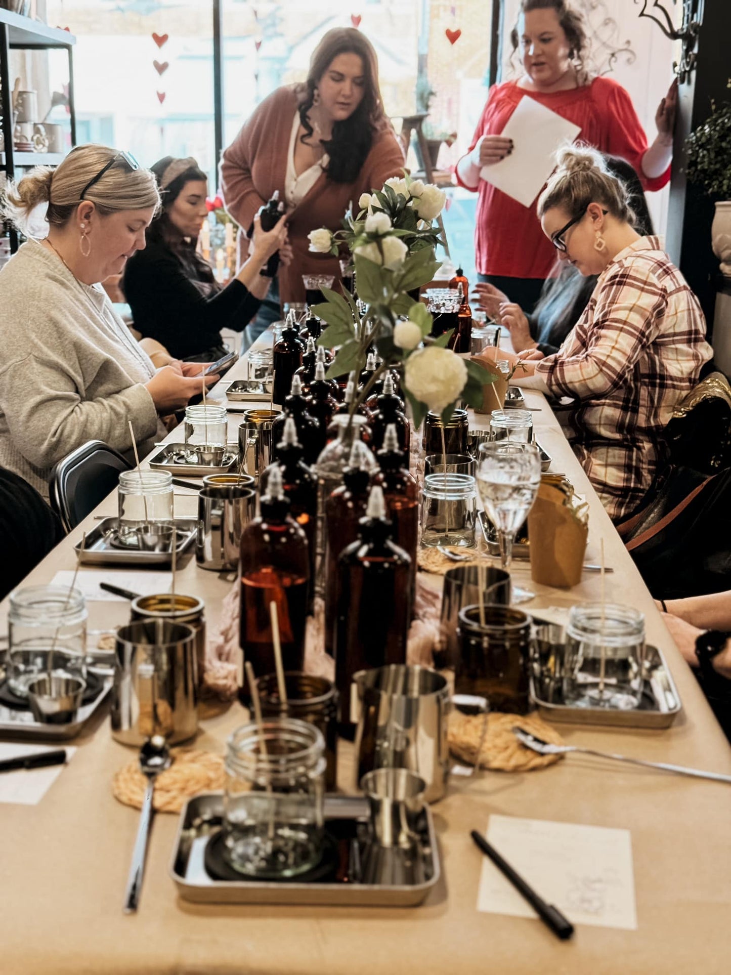 BLOSSOM RIDGE CANDLE POURING + FLORAL ARRANGEMENT