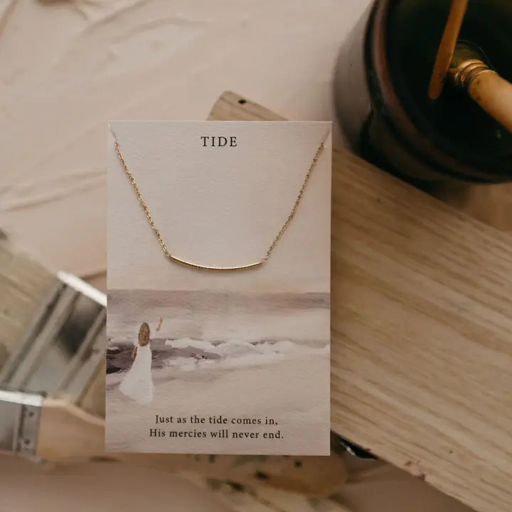 TIDE GOLD PLATED NECKLACE