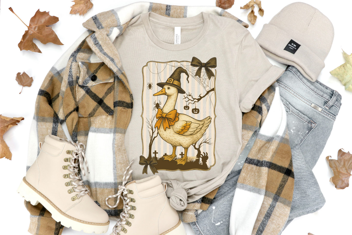 HALLOWEEN GOOSE GRAPHIC TEE
