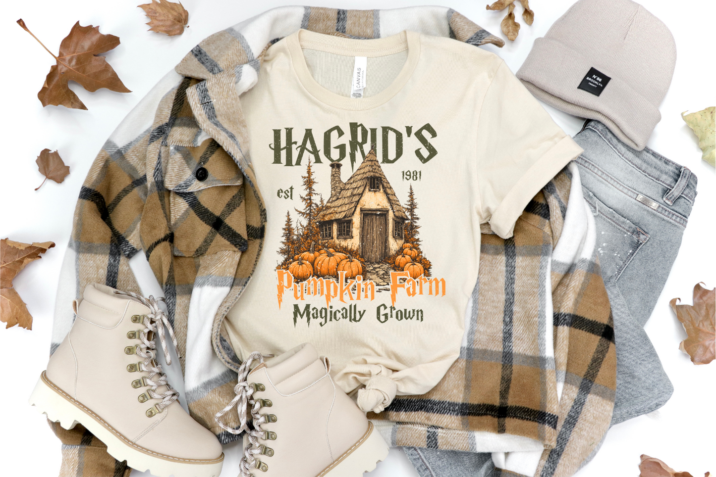HAGRID'S PUMPKIN FARM HARRY POTTER FALL GRAPHIC TEE