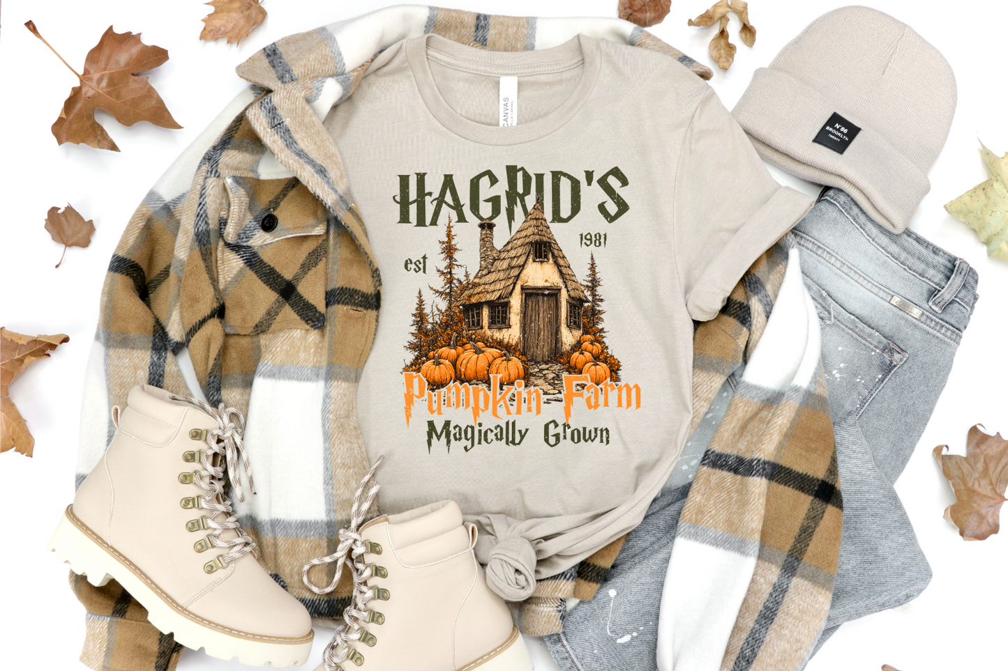 HAGRID'S PUMPKIN FARM HARRY POTTER FALL GRAPHIC TEE