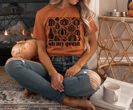 OH MY GOURD FALL AUTUMN GRAPHIC TEE