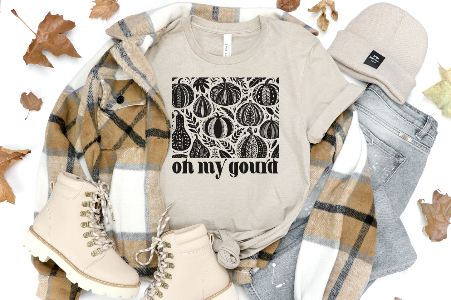 OH MY GOURD FALL AUTUMN GRAPHIC TEE