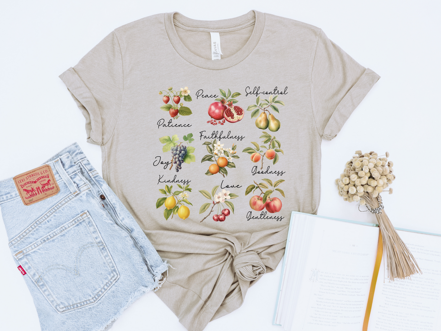 FRUIT OF THE SPIRIT GRAPHIC TEE