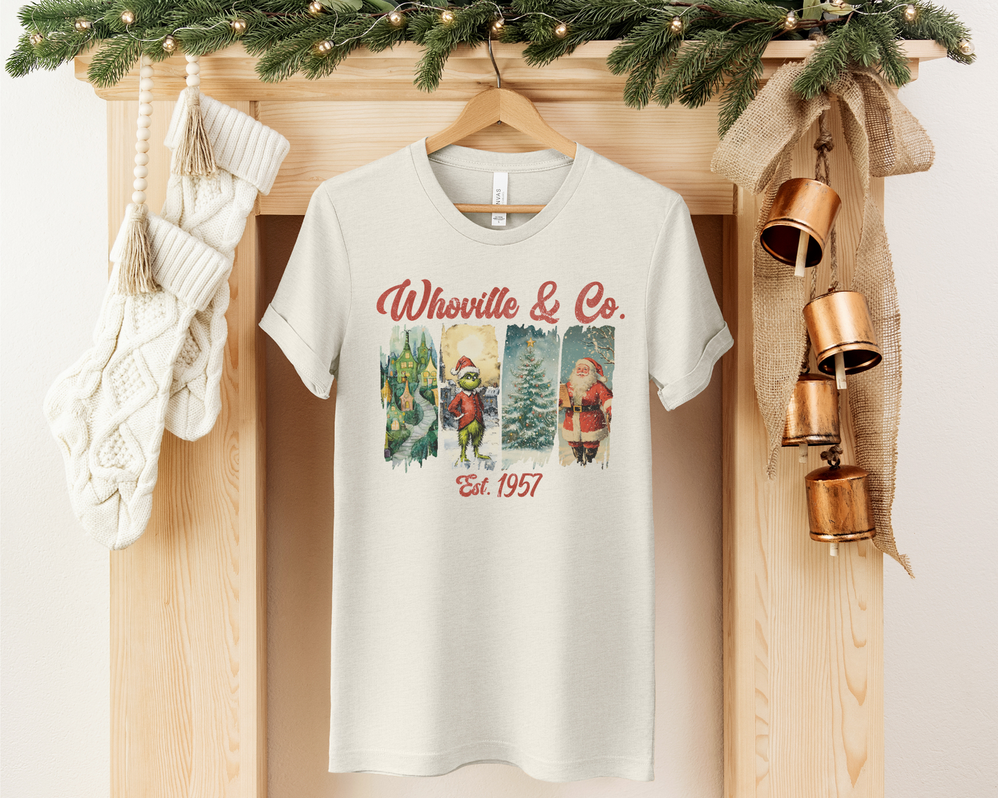 WHOVILLE + CO. THE GRINCH GRAPHIC TEE