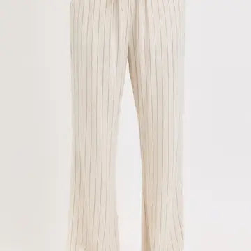 LINEN STRIPED PULL ON PANTS