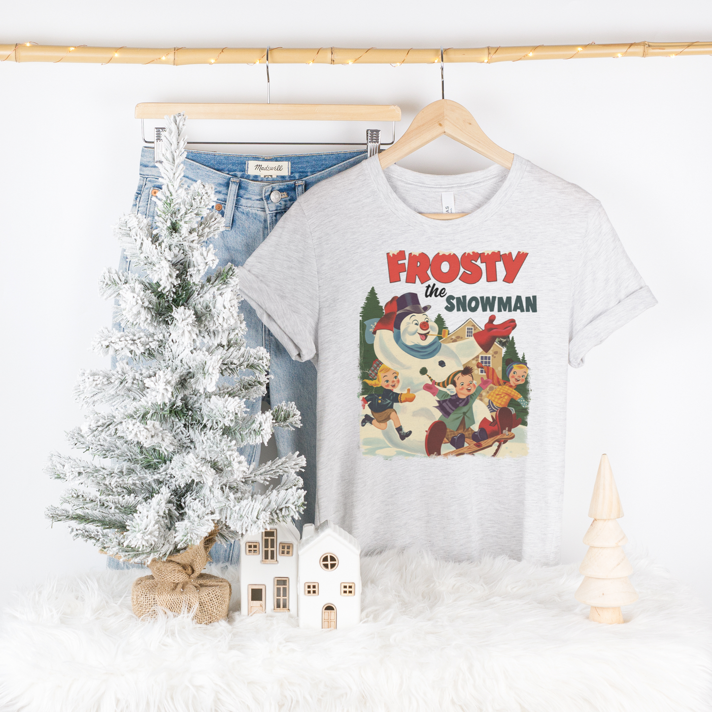 VINTAGE FROSTY THE SNOWMAN CHRISTMAS TEE