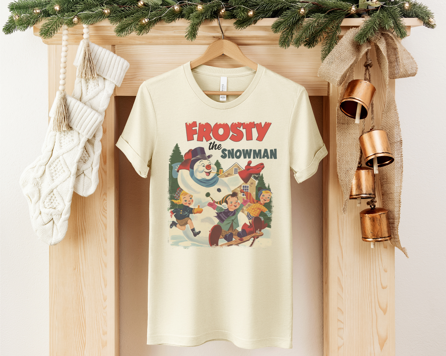 VINTAGE FROSTY THE SNOWMAN CHRISTMAS TEE