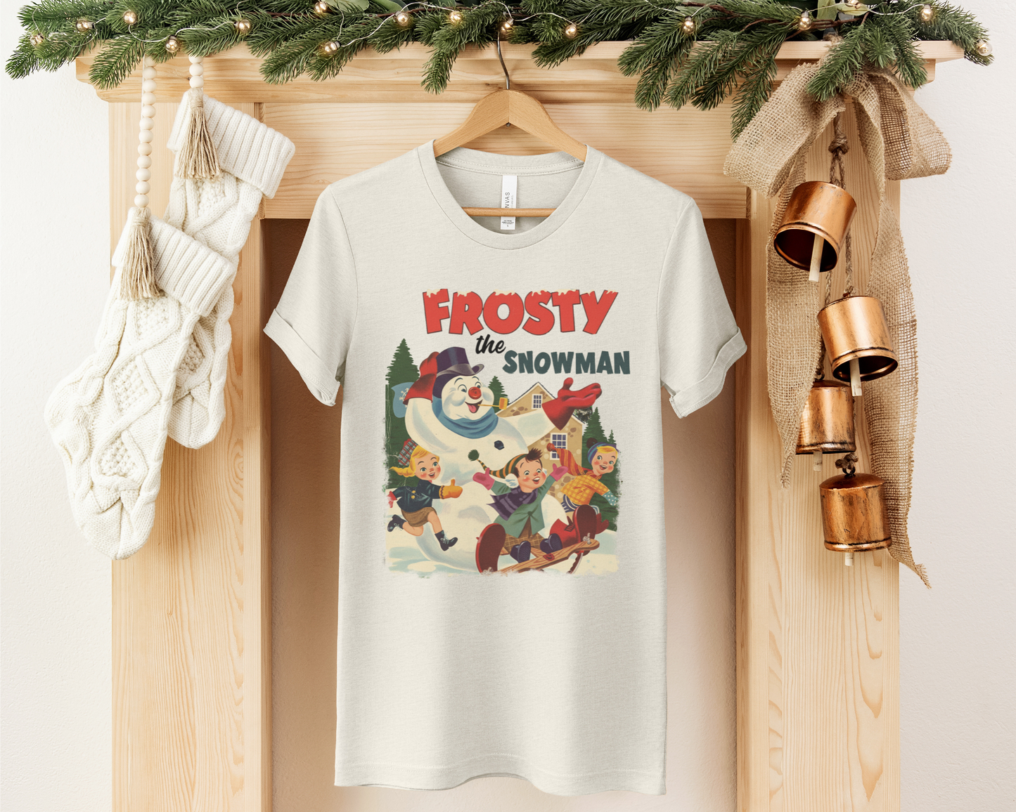 VINTAGE FROSTY THE SNOWMAN CHRISTMAS TEE