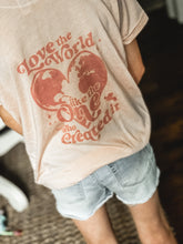 Load image into Gallery viewer, KIDS FOR GOD SO LOVED THE WORLD YOUTH GRAPHIC TEE
