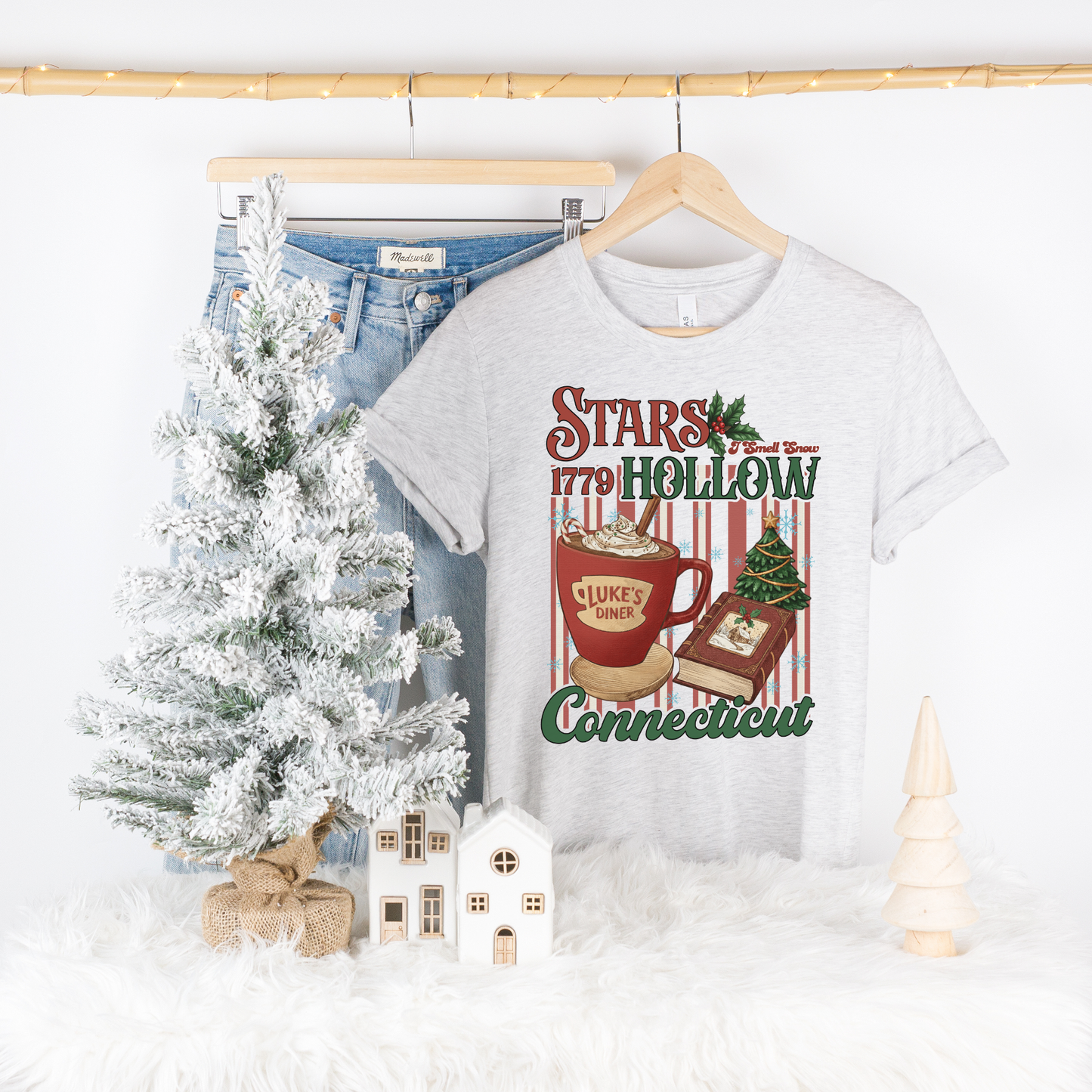 STARS HOLLOW GILMORE GIRLS CHRISTMAS TEE