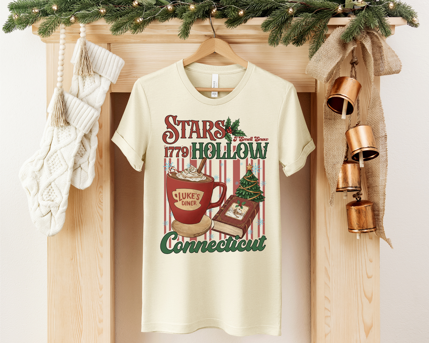 STARS HOLLOW GILMORE GIRLS CHRISTMAS TEE