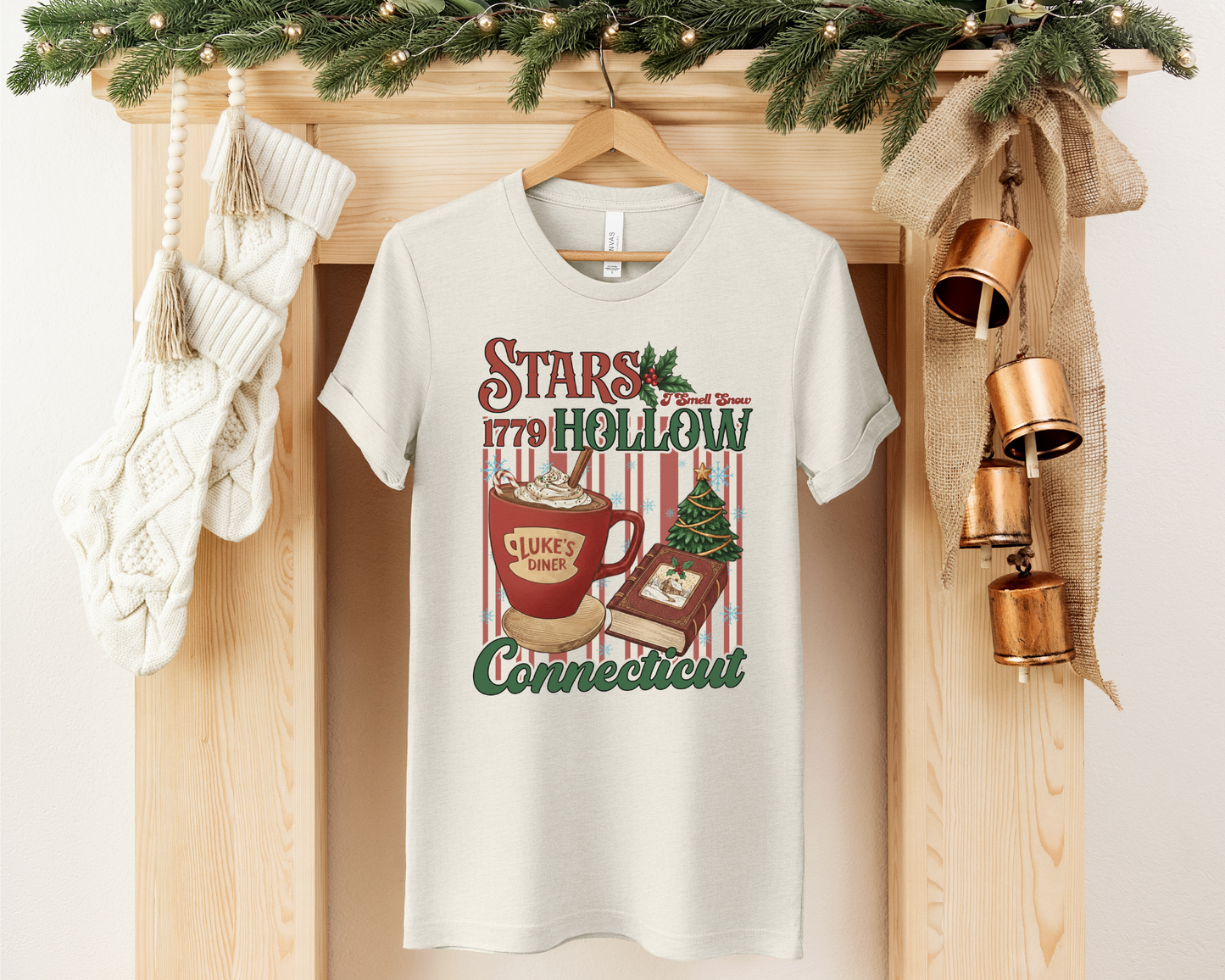 STARS HOLLOW GILMORE GIRLS CHRISTMAS TEE