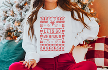 Load image into Gallery viewer, LET&#39;S GO BRANDON CREWNECK SWEATSHIRT ADULT
