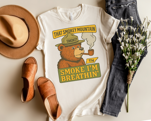 THAT SMOKEY MOUNTAIN AIR MORGAN WALLEN TN GRAPHIC TEE