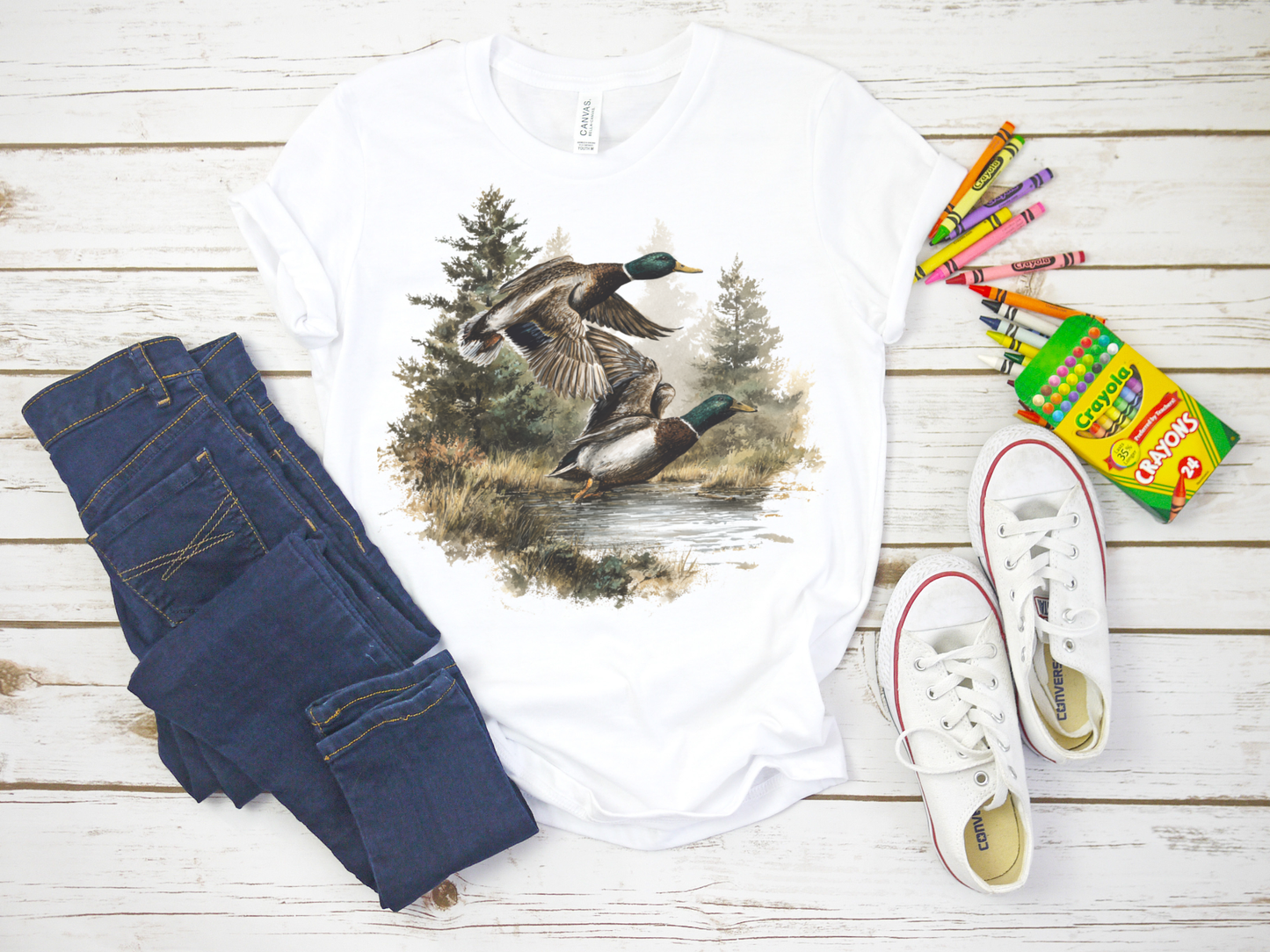 YOUTH MALLARD DUCK GRAPHIC TEE