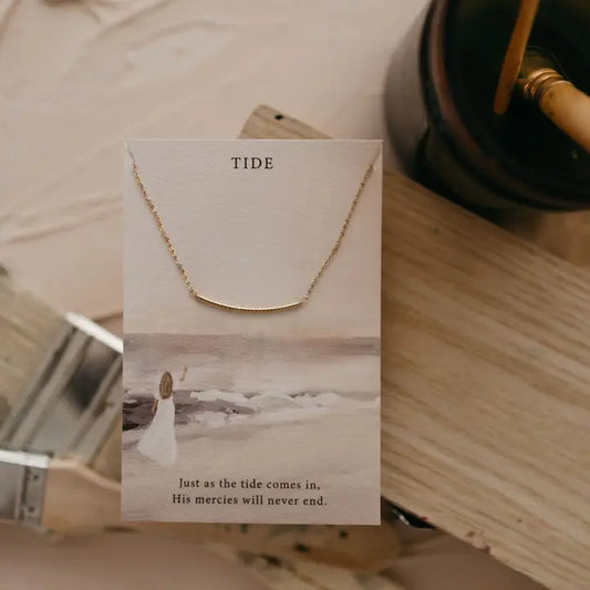 TIDE GOLD PLATED NECKLACE