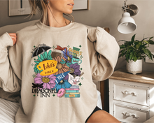 Load image into Gallery viewer, GILMORE GIRLS CREWNECK SWEATSHIRT WITH MATCHING SLEEVE PRINT
