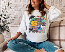 Load image into Gallery viewer, GILMORE GIRLS CREWNECK SWEATSHIRT WITH MATCHING SLEEVE PRINT
