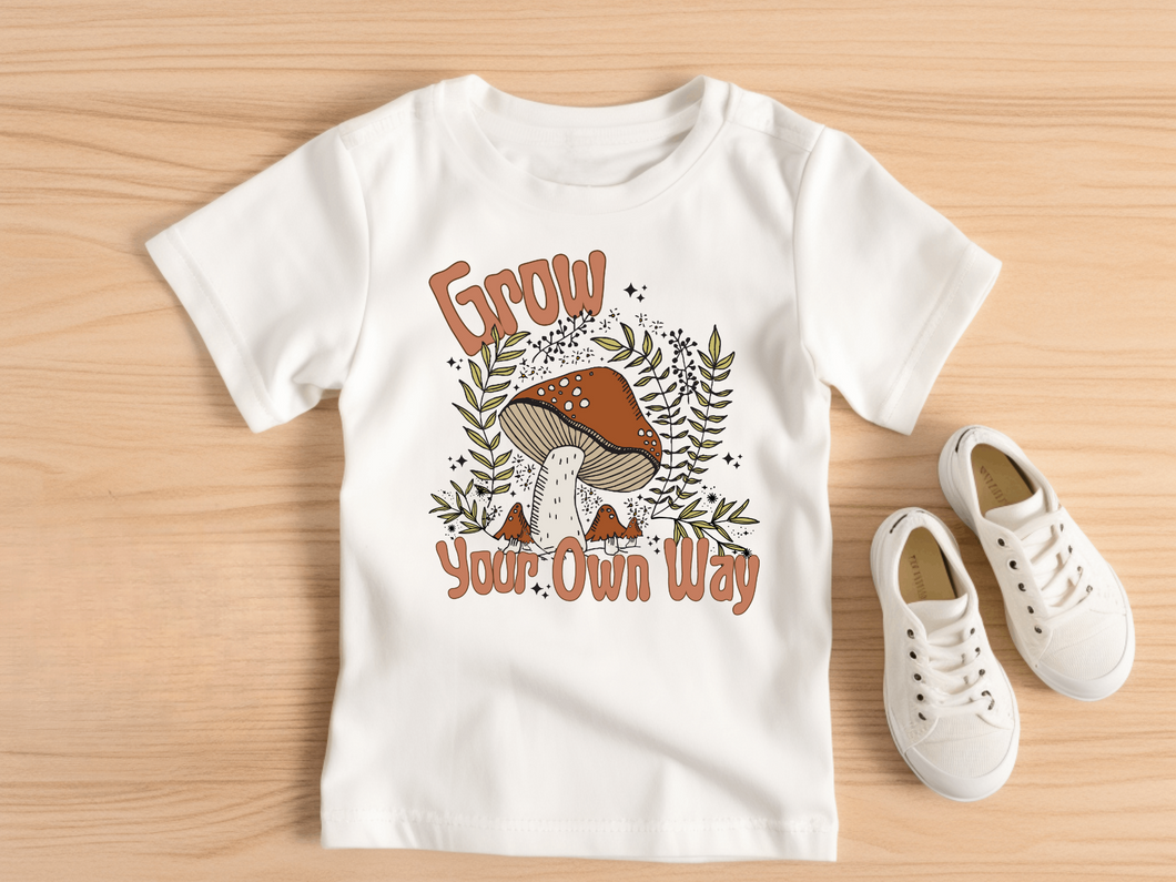 GROW YOUR OWN WAY YOUTH GRAPHIC TEE