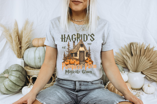 HAGRID'S PUMPKIN FARM HARRY POTTER FALL GRAPHIC TEE
