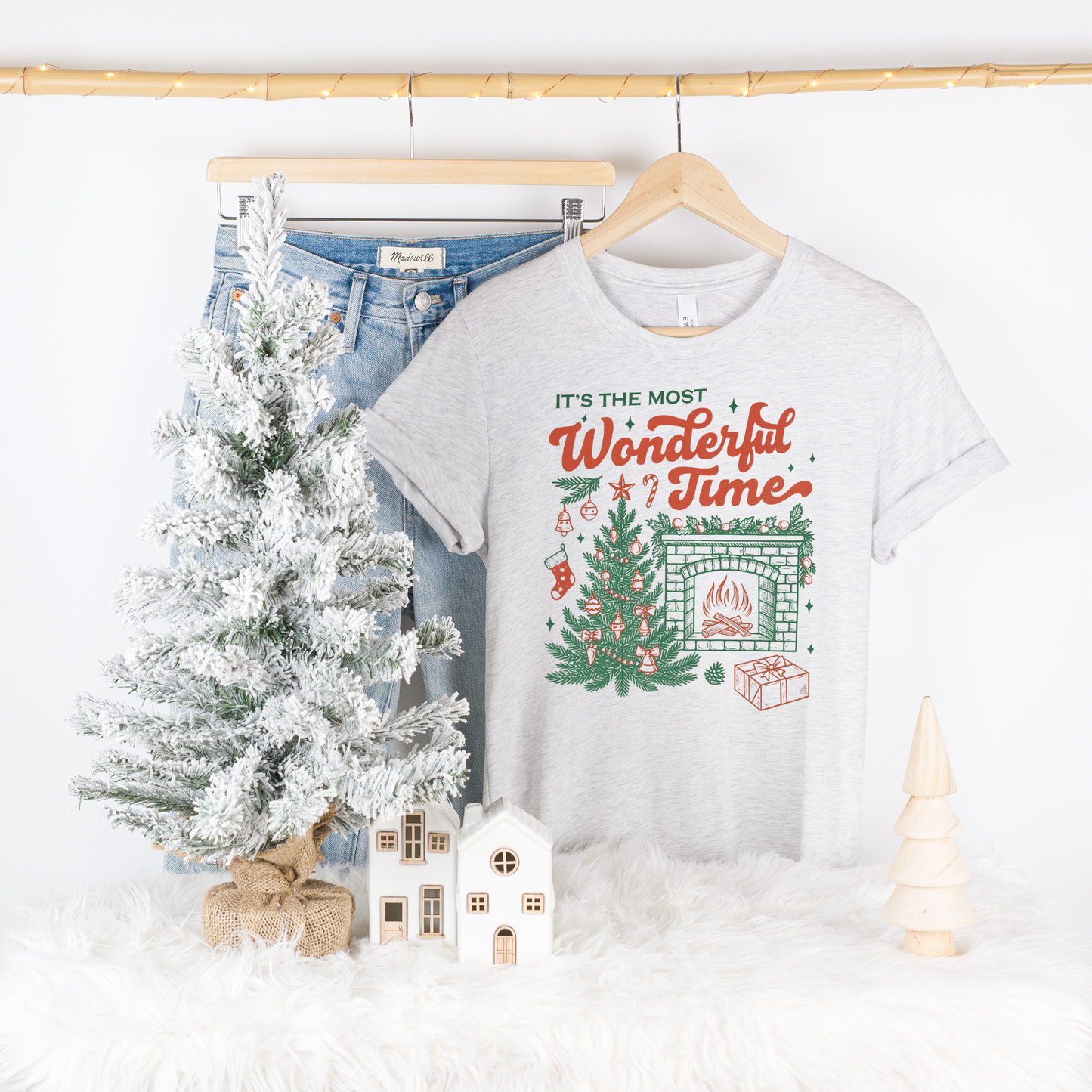 IT'S THE MOST WONDERFUL TIME CHRISTMAS TEE