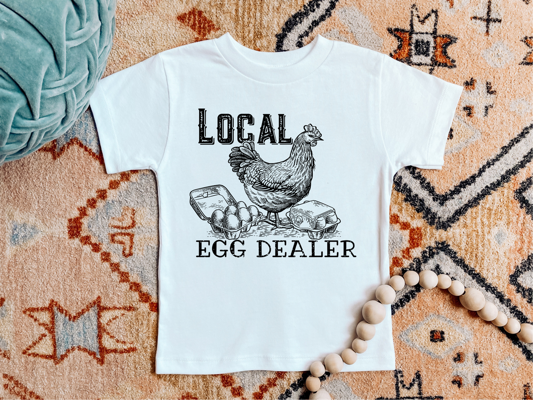 KIDS LOCAL EGG DEALER YOUTH GRAPHIC TEE