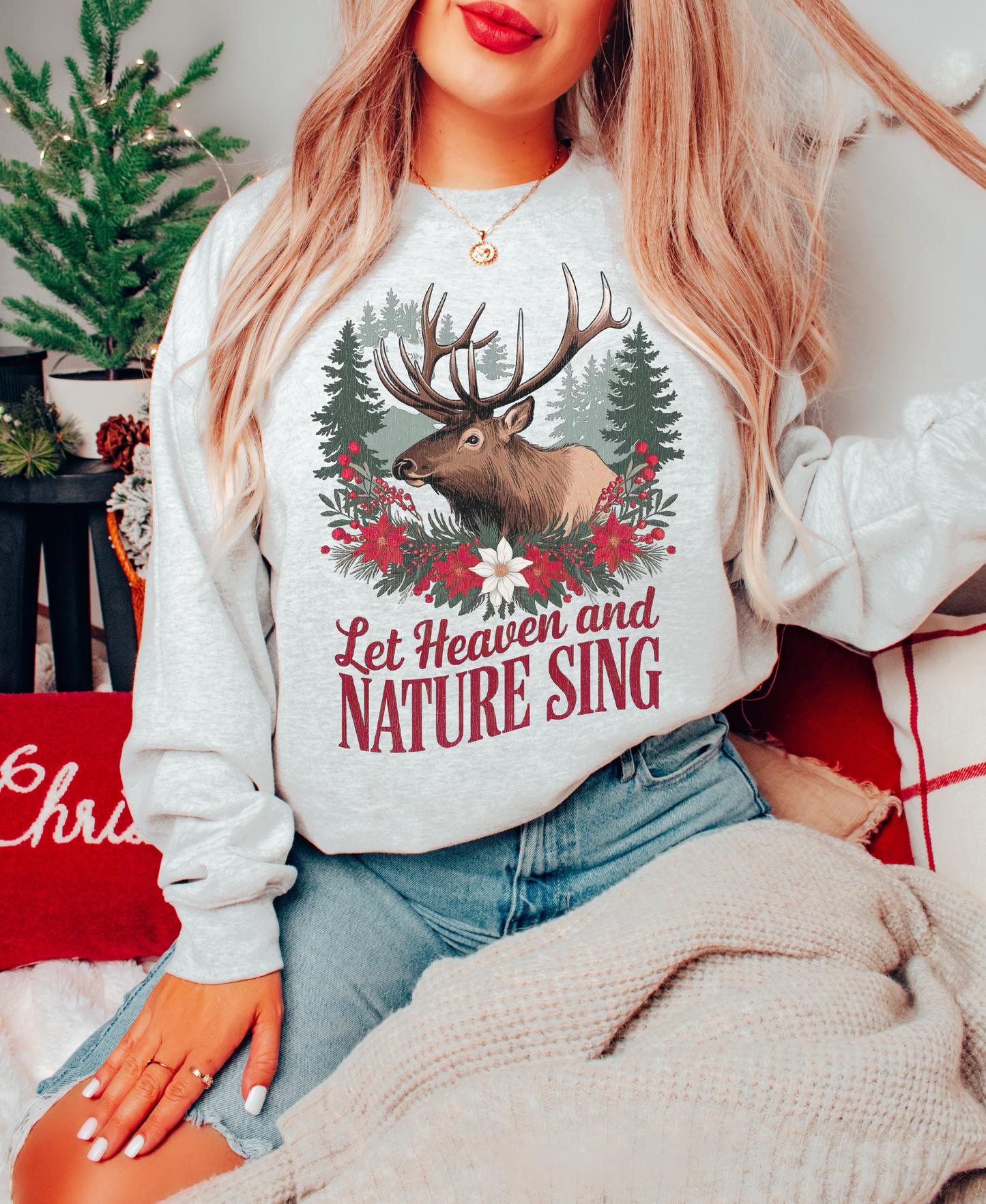 LET HEAVEN AND NATURE SING CREWNECK SWEATSHIRT