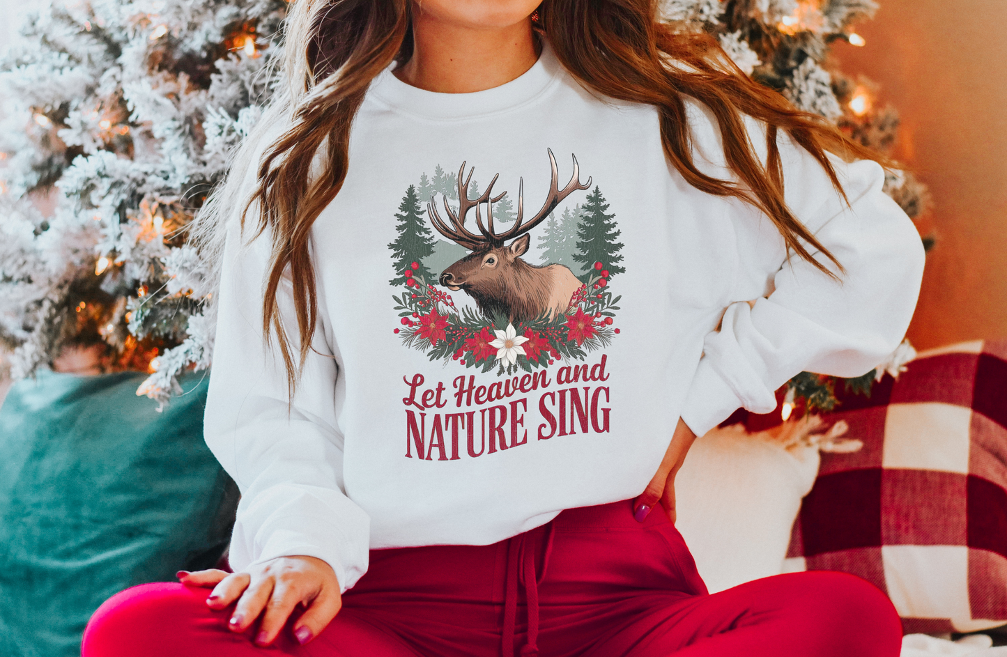 LET HEAVEN AND NATURE SING CREWNECK SWEATSHIRT