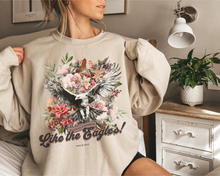 Load image into Gallery viewer, LIKE THE EAGELS PSALM 103:5 CREWNECK SWEATSHIRT ADULT
