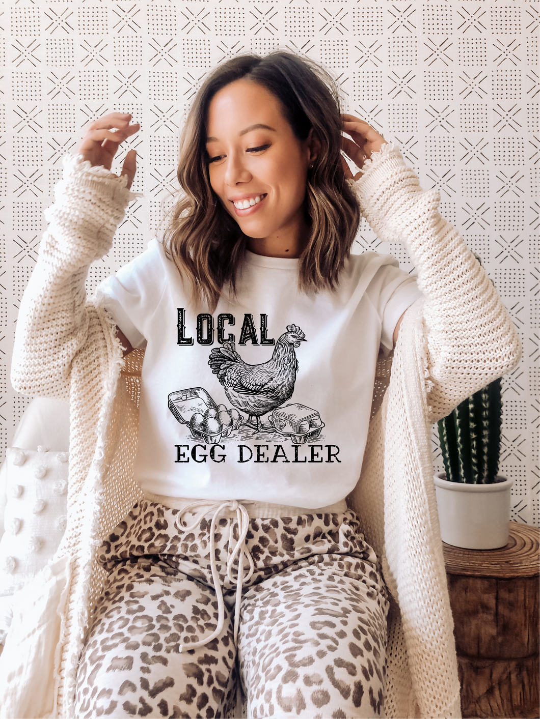 LOCAL EGG DEALER GRAPHIC TEE