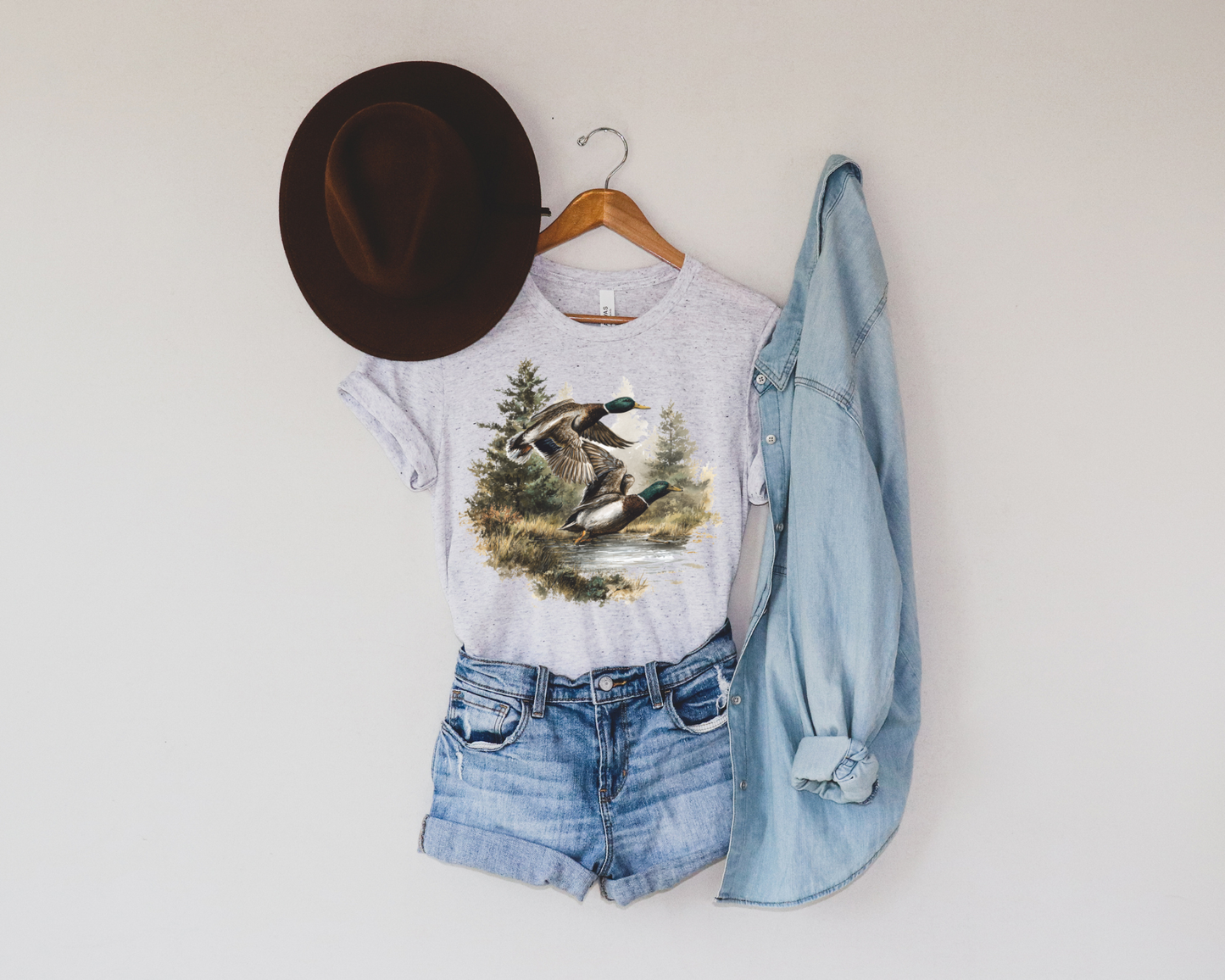 MALLARD DUCK ADULT GRAPHIC TEE