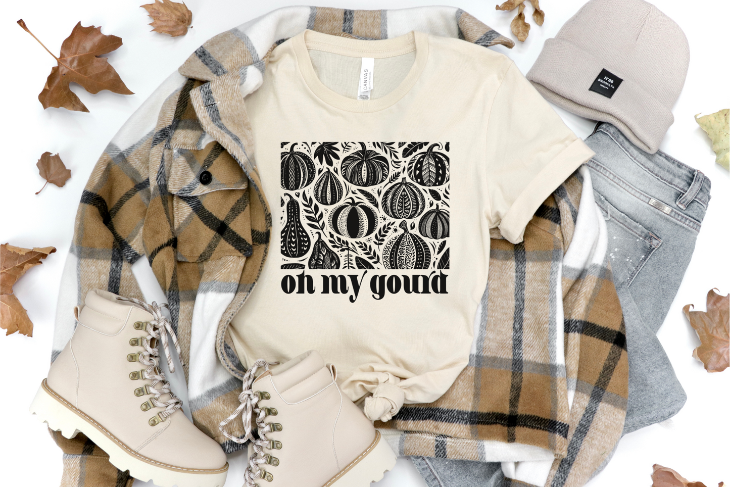 OH MY GOURD FALL AUTUMN GRAPHIC TEE
