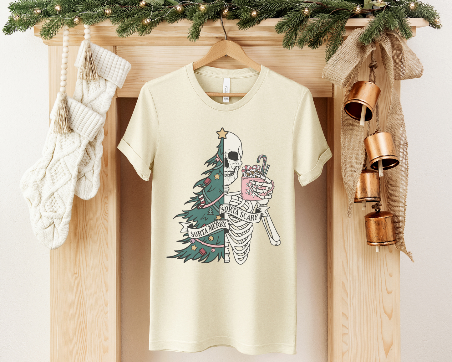 SORTA MERRY SORTA SCARY GRAPHIC TEE