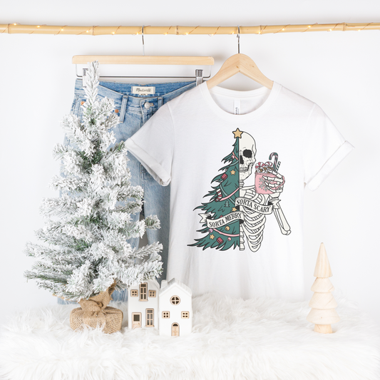 SORTA MERRY SORTA SCARY GRAPHIC TEE