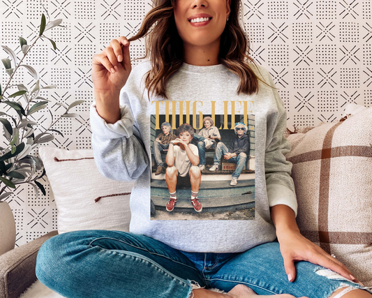 THUG LIFE GOLDEN GIRLS CREW NECK SWEATSHIRT