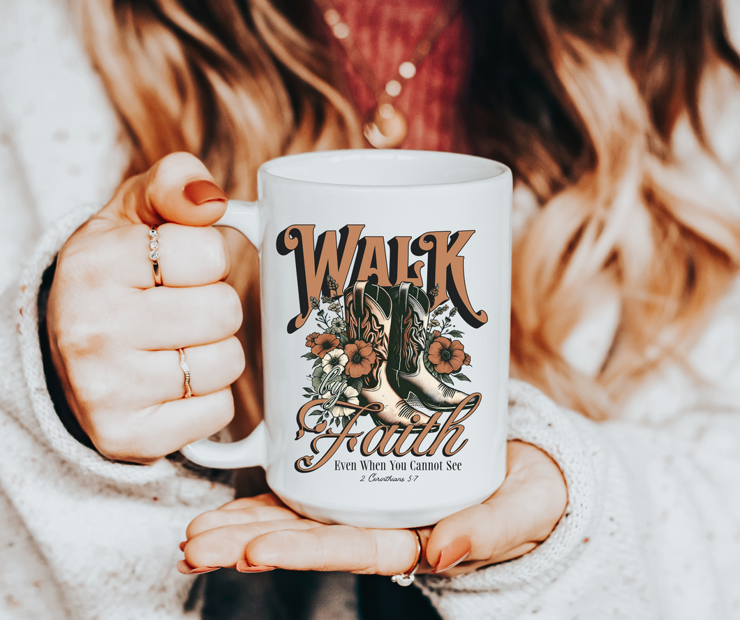 WALK BY FAITH MUG