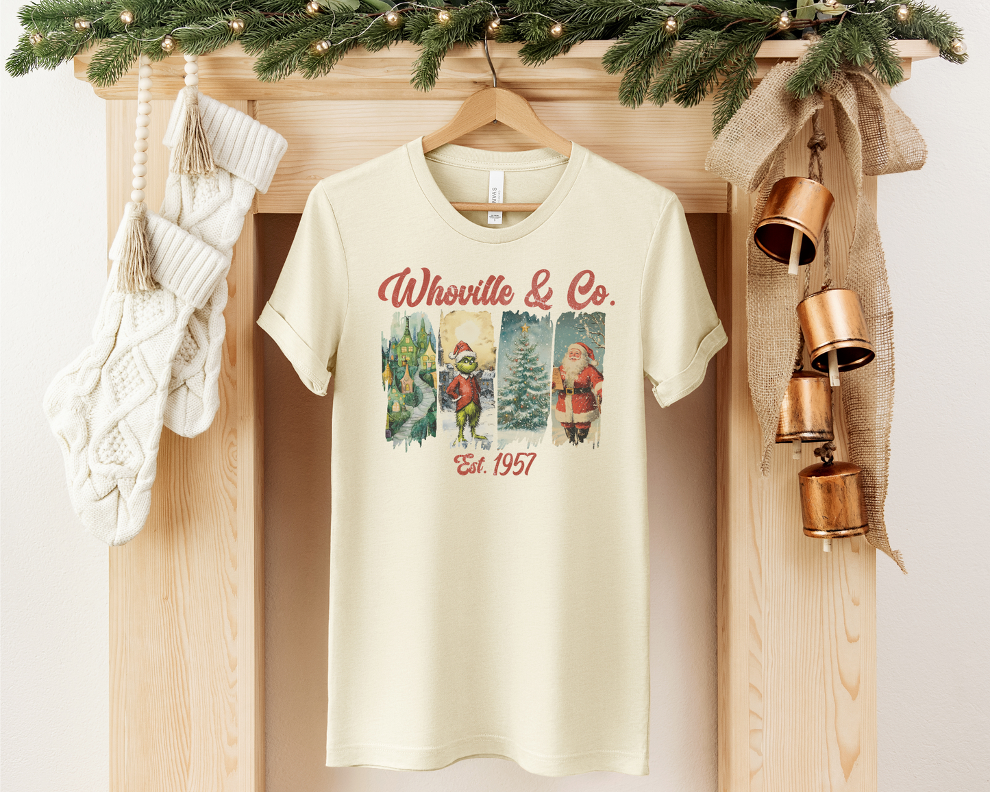 WHOVILLE + CO. THE GRINCH GRAPHIC TEE